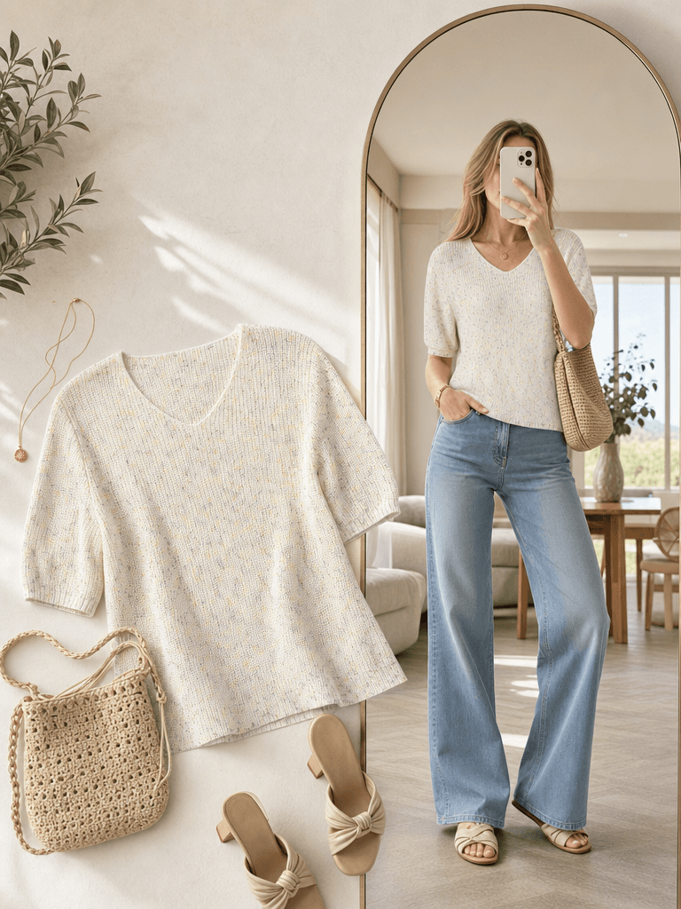 Model Flat-Lay Composite